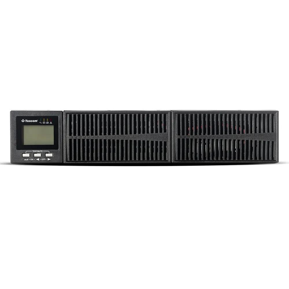 Tescom UPS PRIME RACK/TOWER 1kVA/1000W LCD with 2 x 12V 9Ah 12A (iec outlets) (UPS.0973) (TSUPS0973) - SCAX Tescom UPS PRIME RACK/TOWER 1kVA/1000W LCD with 2 x 12V 9Ah 12A (iec outlets) (UPS.0973) (TSUPS0973) - SCAX