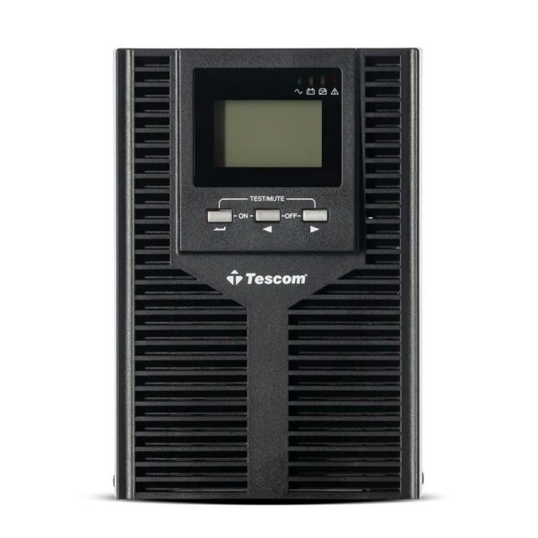 Tescom UPS PRIME TOWER 1kVA/1000W LCD with 2 x 12V 9Ah 12A (UPS.0939) (TSUPS0939) - SCAX
