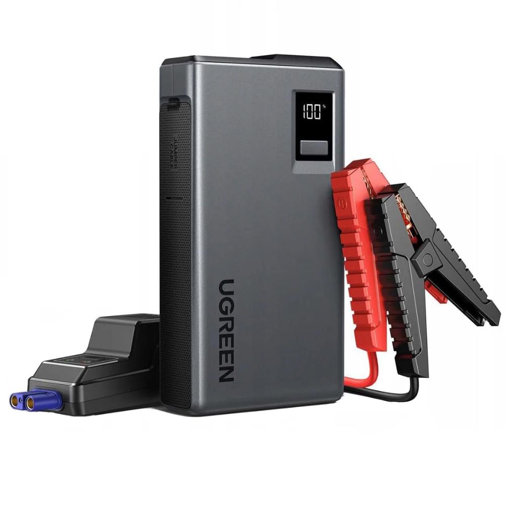 Ugreen Car jump starter ES702 12000mAh 1000A LED USB-C + USB (35977) (UGR35977) - SCAX Ugreen Car jump starter ES702 12000mAh 1000A LED USB-C + USB (35977) (UGR35977) - SCAX
