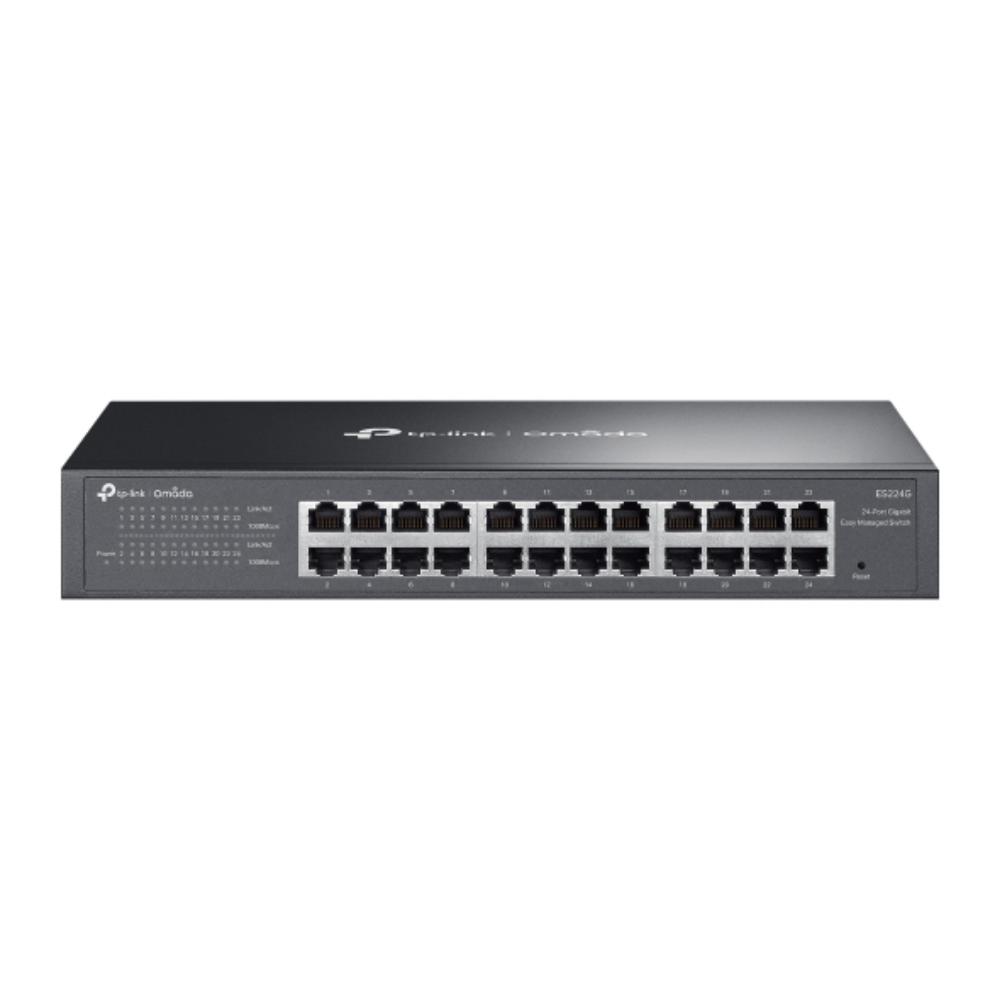 TP-Link Omada 24-Port Gigabit Easy Managed Switch (ES224G) (TPES224G) - SCAX TP-Link Omada 24-Port Gigabit Easy Managed Switch (ES224G) (TPES224G) - SCAX