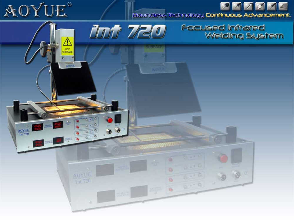 Σταθμός Υπερύθρων Aoyue Int720 (Refurbished - Εκθεσιακό) - SCAX Σταθμός Υπερύθρων Aoyue Int720 (Refurbished - Εκθεσιακό) - SCAX