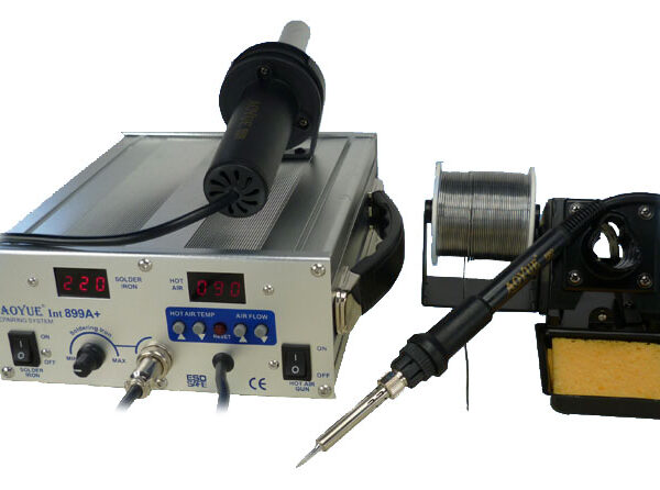 Σταθμός Κόλλησης Aoyue Int899A+ 35W με Θερμό Αέρα 600W - SCAX