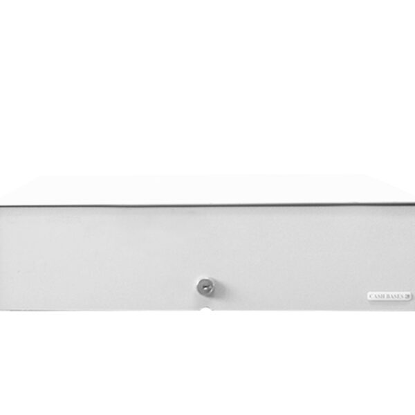 POS CASH DRAWER CASH BASES SLIM-0731 WH RJ12 GA- NO KEY Refurbished