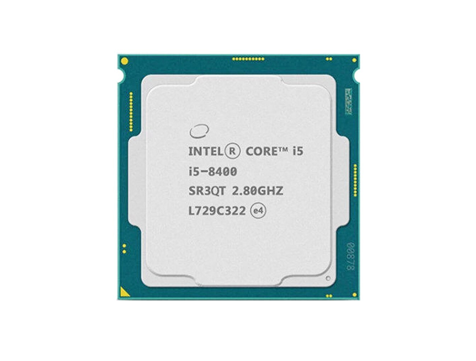 CPU INTEL I5 6C i5-8400 2.80GHz/9MB/8GT/65W LGA1151 Refurbished