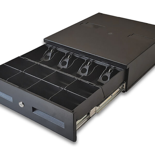 POS CASH DRAWER WINCOR NIXDORF KA17 BL RJ12 NO KEY Refurbished