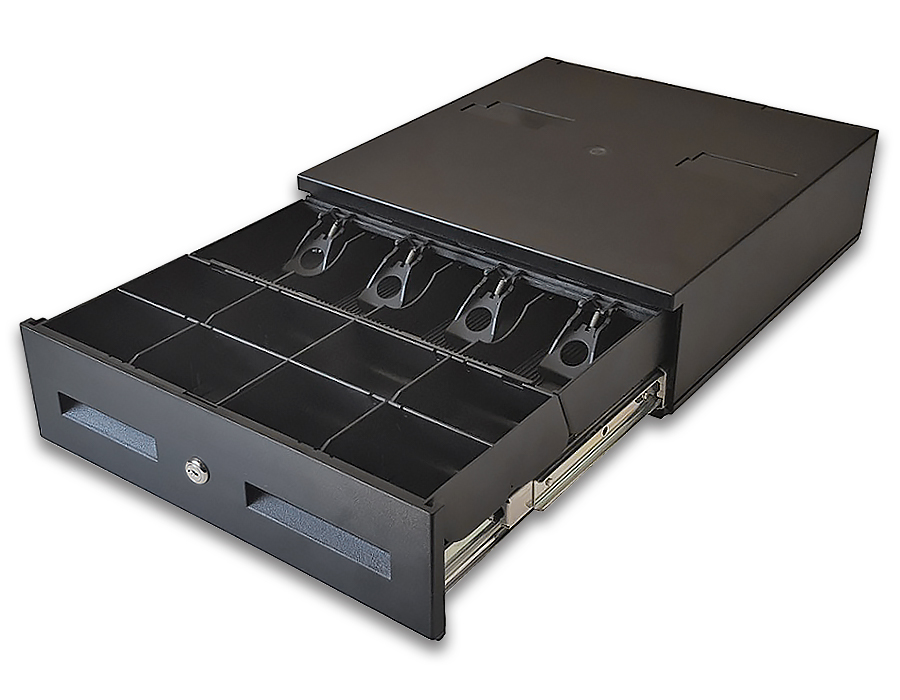 POS CASH DRAWER WINCOR NIXDORF KA17 BL RJ12 NO KEY Refurbished