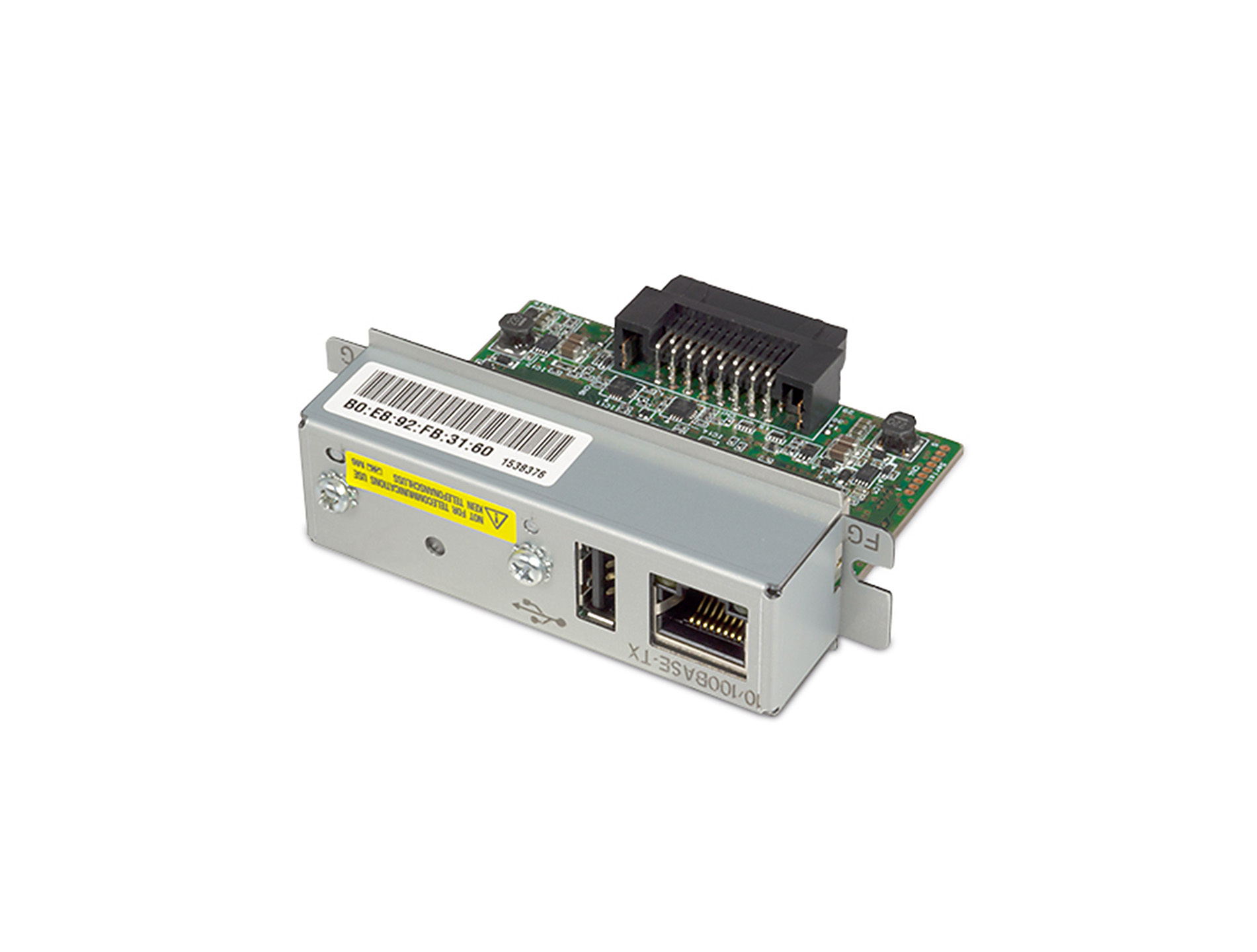 POS PART INTERFACE CARD USB - LAN FOR EPSON TM-T88/T70/L90 Refurbished POS PART INTERFACE CARD USB - LAN FOR EPSON TM-T88/T70/L90 Refurbished
