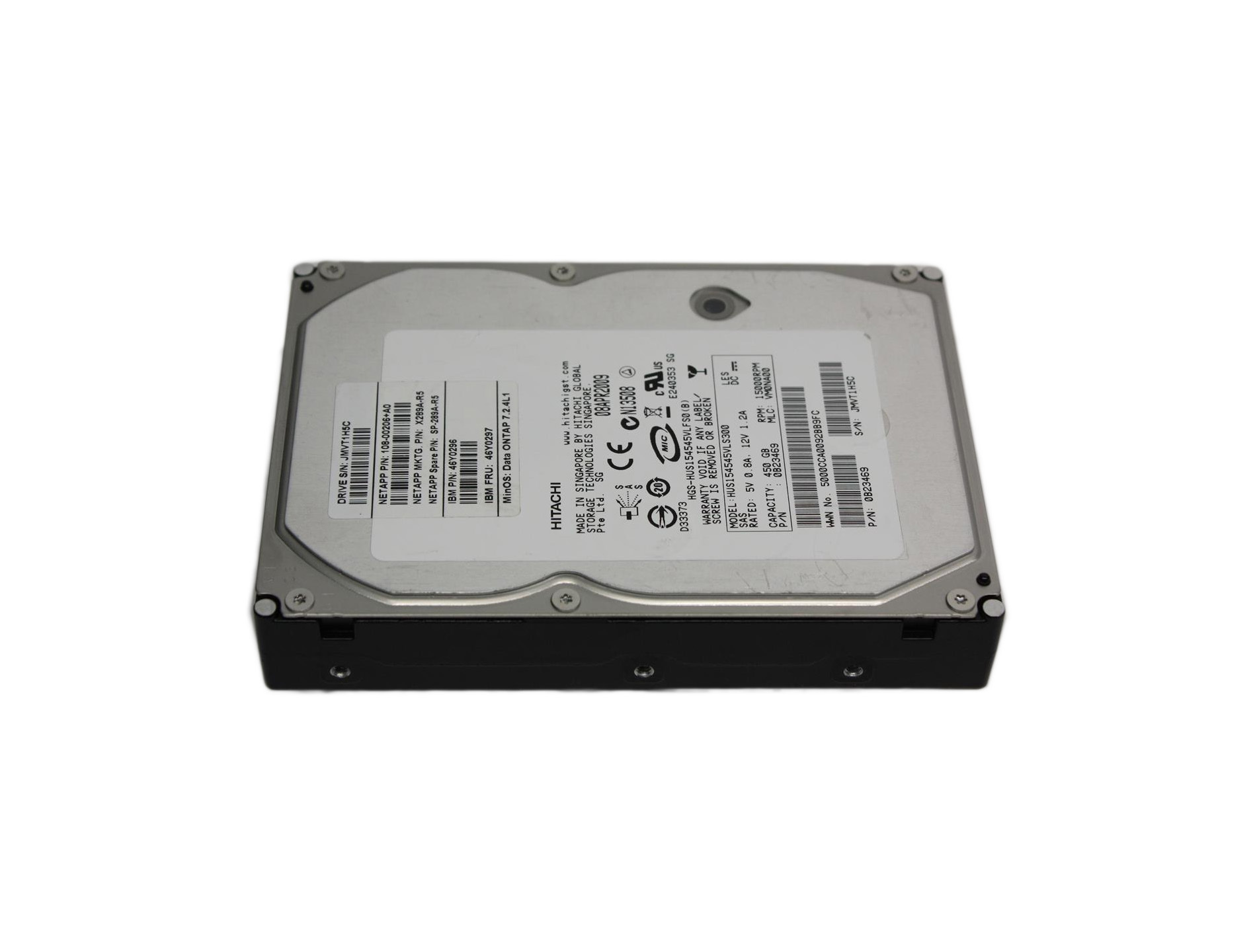 STORAGE HDD FC 450GB IBM 4GB 15K 3.5" W/TRAY 46Y0297 Refurbished STORAGE HDD FC 450GB IBM 4GB 15K 3.5" W/TRAY 46Y0297 Refurbished