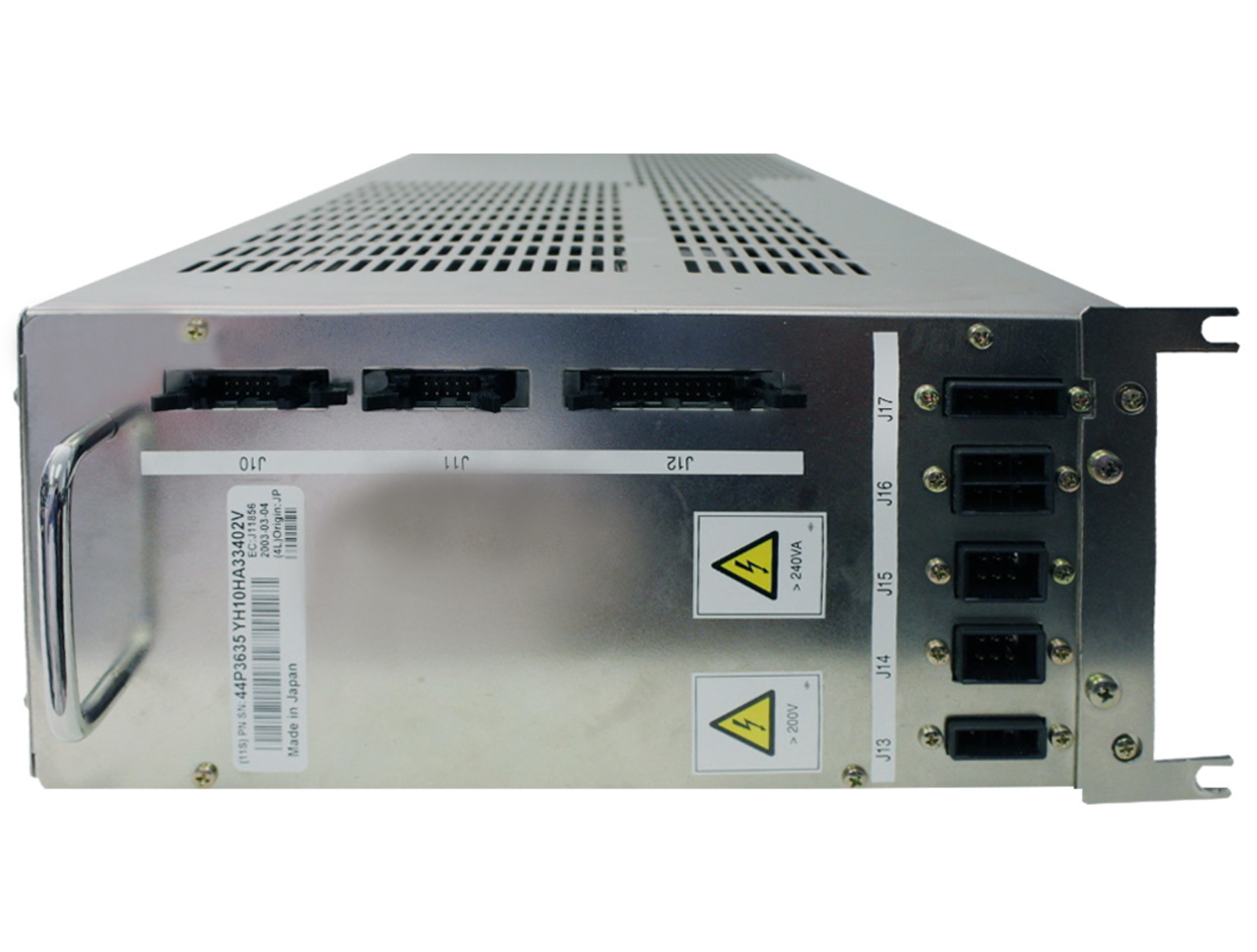 IBM ZSERIES 800/2066 44P3635 AC Power Input Unit ACIN 1/2 Refurbished IBM ZSERIES 800/2066 44P3635 AC Power Input Unit ACIN 1/2 Refurbished