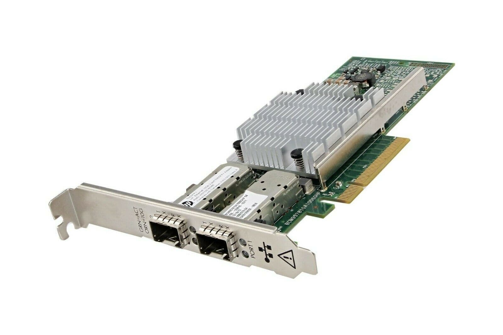 NIC ETH 10GB SFP HP 530SFP+ 2P DUAL PORT ADAPTER PCI-E Refurbished NIC ETH 10GB SFP HP 530SFP+ 2P DUAL PORT ADAPTER PCI-E Refurbished