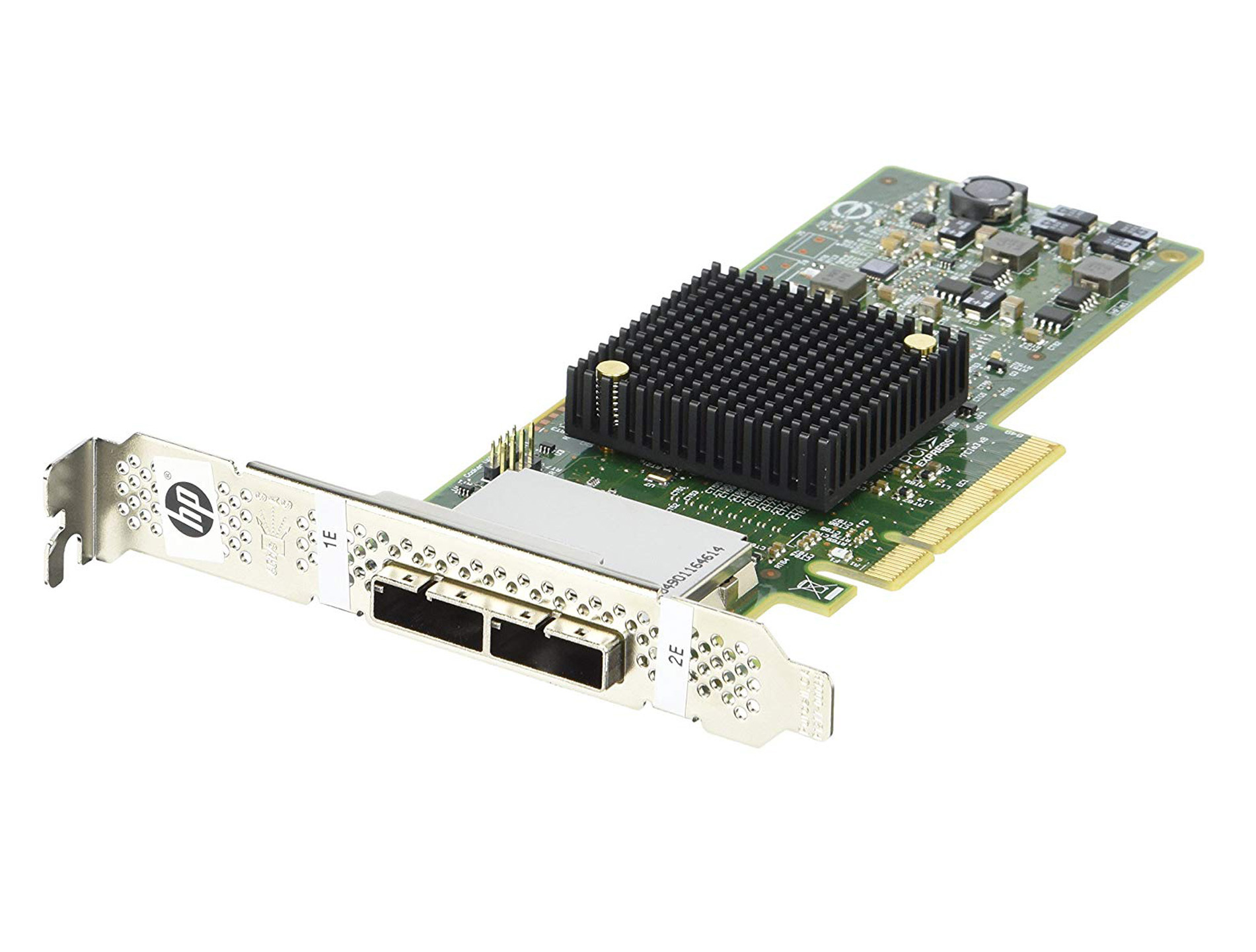 HBA HP H221 6GB SAS PCI-E DUAL PORT 738191-001 Refurbished HBA HP H221 6GB SAS PCI-E DUAL PORT 738191-001 Refurbished