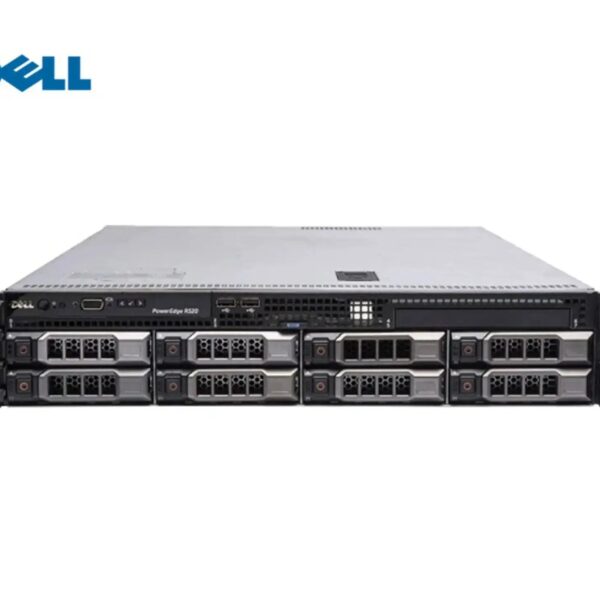 SERVER DELL R520 8LFF 1xE5-2420/2x8GB/DVD/H710m-512GBwB Refurbished
