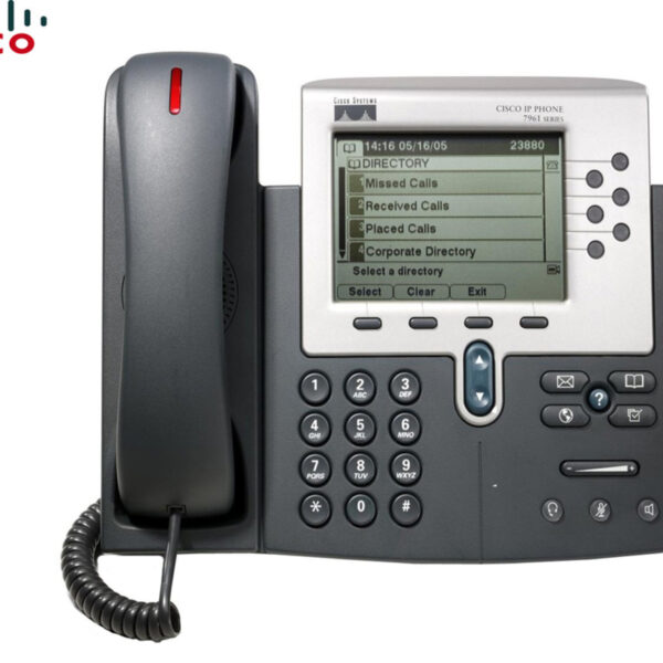 IP PHONE CISCO UNIFIED CP-7961G GB SCREEN Refurbished