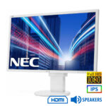 Used (A-) Monitor EA244WMi IPS LED/Nec/24\"FHD/1920x1200/Wide/Gray/w/Speakers/Grade A-/D-SUB & DVI-D - SCAX