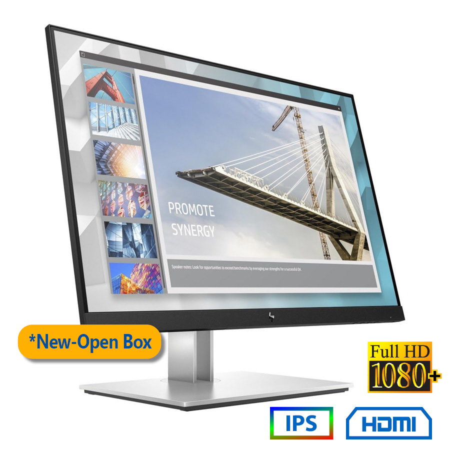 Used Monitor E24i G4 IPS LED/HP/24``FHD/1920x1200/Wide/Silver/Black/New-Open Box/D-SUB & DP & HDMI & - SCAX Used Monitor E24i G4 IPS LED/HP/24``FHD/1920x1200/Wide/Silver/Black/New-Open Box/D-SUB & DP & HDMI & - SCAX