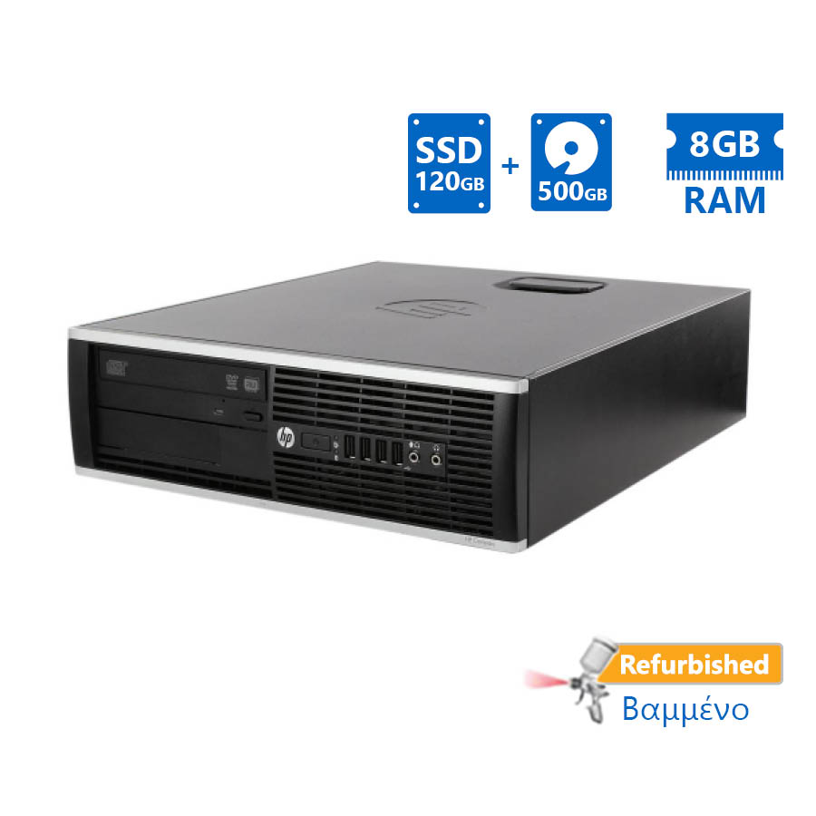 HP 8300 SFF i7-3770/8GB DDR3/120GB SSD & 500GB/DVD/7P Grade A+ Refurbished PC - SCAX HP 8300 SFF i7-3770/8GB DDR3/120GB SSD & 500GB/DVD/7P Grade A+ Refurbished PC - SCAX