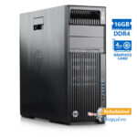 HP Z640 Tower Xeon E5-2620v3(6-Cores)/16GB DDR4/2TB/Nvidia 4GB/DVD/8P Grade A+ Workstation Refurbish - SCAX