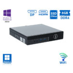 Dell Optiplex 3080 DM WiFi i3-10100T/8GB DDR4/256GB SSD/No ODD/10P Grade A Refurbished PC - SCAX