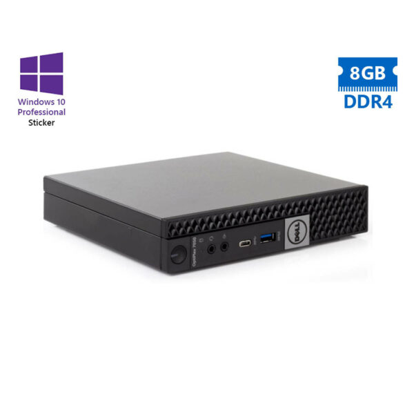 Dell Optiplex 7050 DM i5-6500Τ/8GB DDR4/500GB/No ODD/10P Grade A Refurbished PC - SCAX