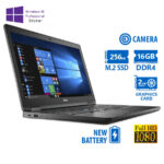 Dell Latitude 5580 i7-7820HQ/15.6``FHD/16GB DDR4/256GB M.2 SSD/No ODD/GeForce 940MX (2GB)/Camera/New - SCAX