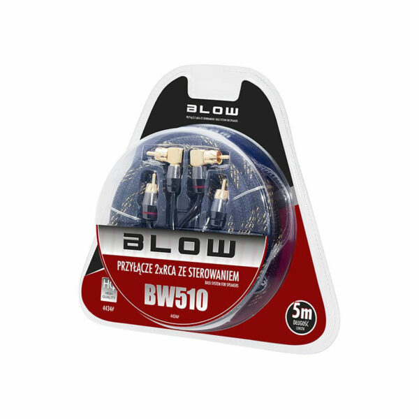 Καλώδιο 2RCA-2RCA 5m γωνία - SCAX