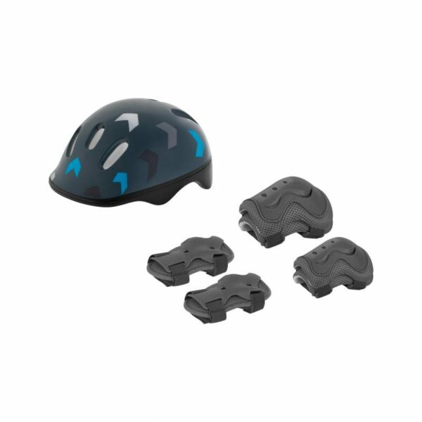 Παιδικό σετ προστατευτικών για ποδήλατο μπλε - SCAX