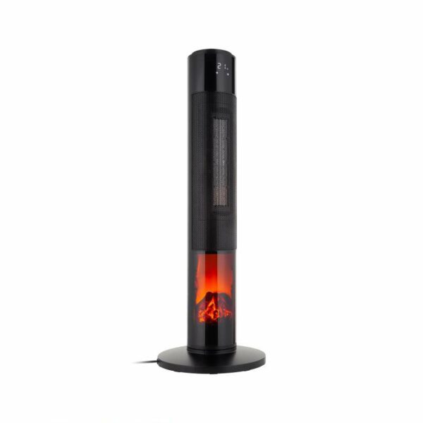 Κεραμικό αερόθερμο στήλη 2000W με δείκτη θερμοκρασίας