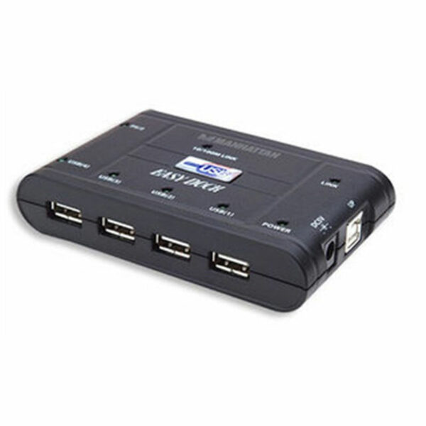 Manhattan multi-port hub USB-PS/2-LAN-Serial - SCAX