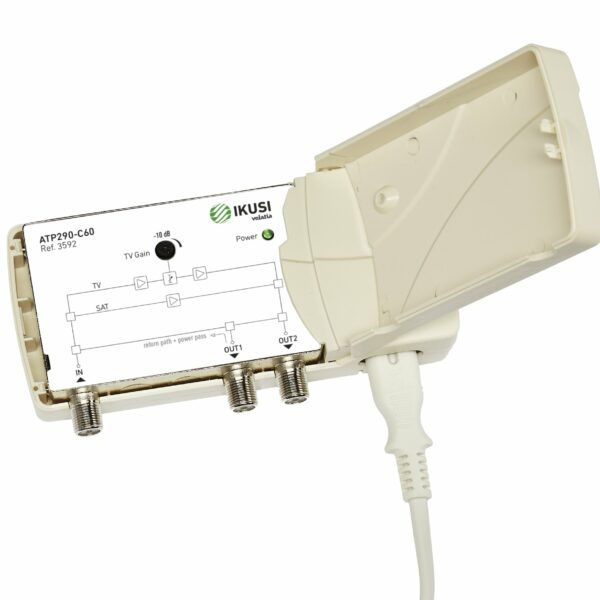 Ενισχυτής IKUSI ATP-290-C48 επίγειος/δορυφoρικός 47-694 MHz - SCAX