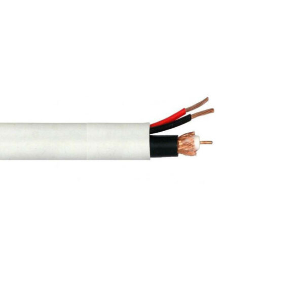 Κάμερα Cable  100M/Roll Cctv Mini RG59/2x 2.50mm2