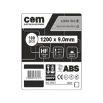 Δεματικά καλωδίων  Λευκά 9.0 x 1.200mm 100τεμ/Συσκ COM - Image 3