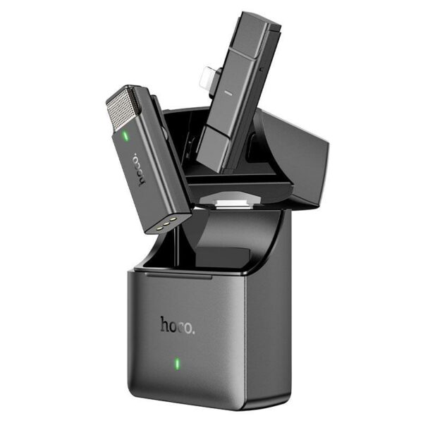 HOCO S31 ΑΣΥΡΜΑΤΟ ΜΙΚΡΟΦΩΝΟ ΓΙΑ ΒΙΝΤΕΟ STREAM ΜΕ LIGHTNING