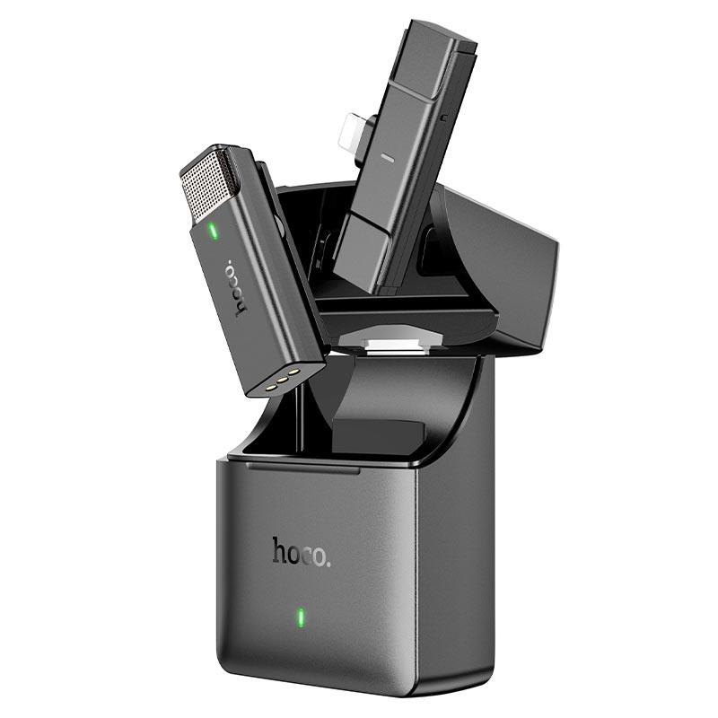 HOCO S31 ΑΣΥΡΜΑΤΟ ΜΙΚΡΟΦΩΝΟ ΓΙΑ ΒΙΝΤΕΟ STREAM ΜΕ LIGHTNING