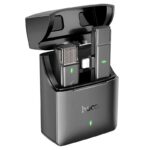 HOCO S31 ΑΣΥΡΜΑΤΟ ΜΙΚΡΟΦΩΝΟ ΓΙΑ ΒΙΝΤΕΟ STREAM ΜΕ LIGHTNING, GRAY NEBULA.. - Image 3