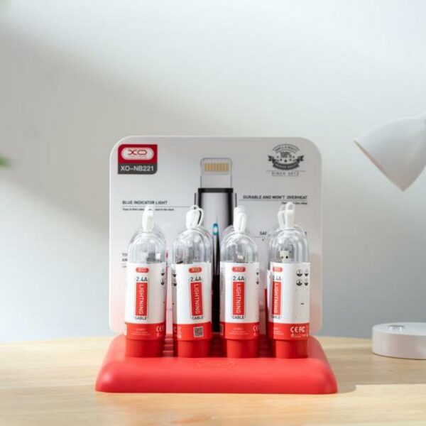 XO NB221 ΚΑΛΩΔΙΟ ΦΟΡΤΙΣΗΣ LIGHTNING 2.4A