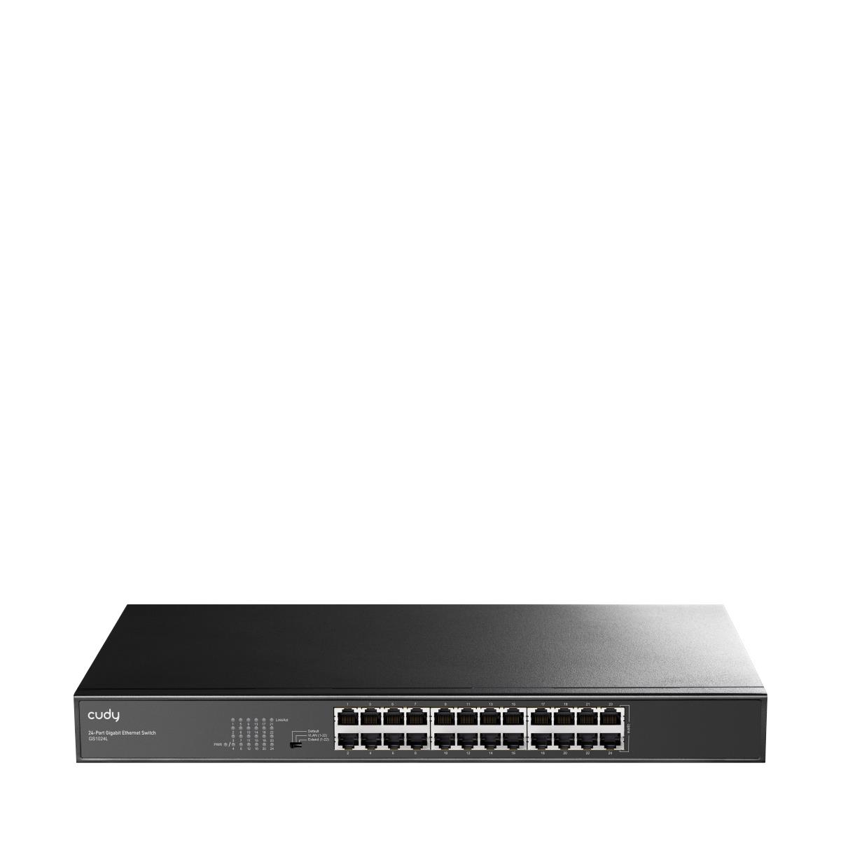 CUDY GS1024L 24-PORT GIGABIT UNMANAGED METAL SWITCH CUDY GS1024L 24-PORT GIGABIT UNMANAGED METAL SWITCH