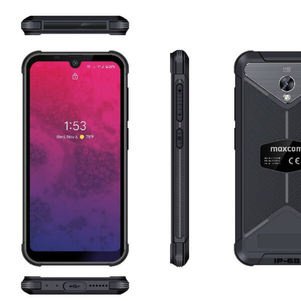 1520x720 IPS Quad Core 1.8 GHz 3GB/32GB IP68 και MIL Μαύρο - SCAX