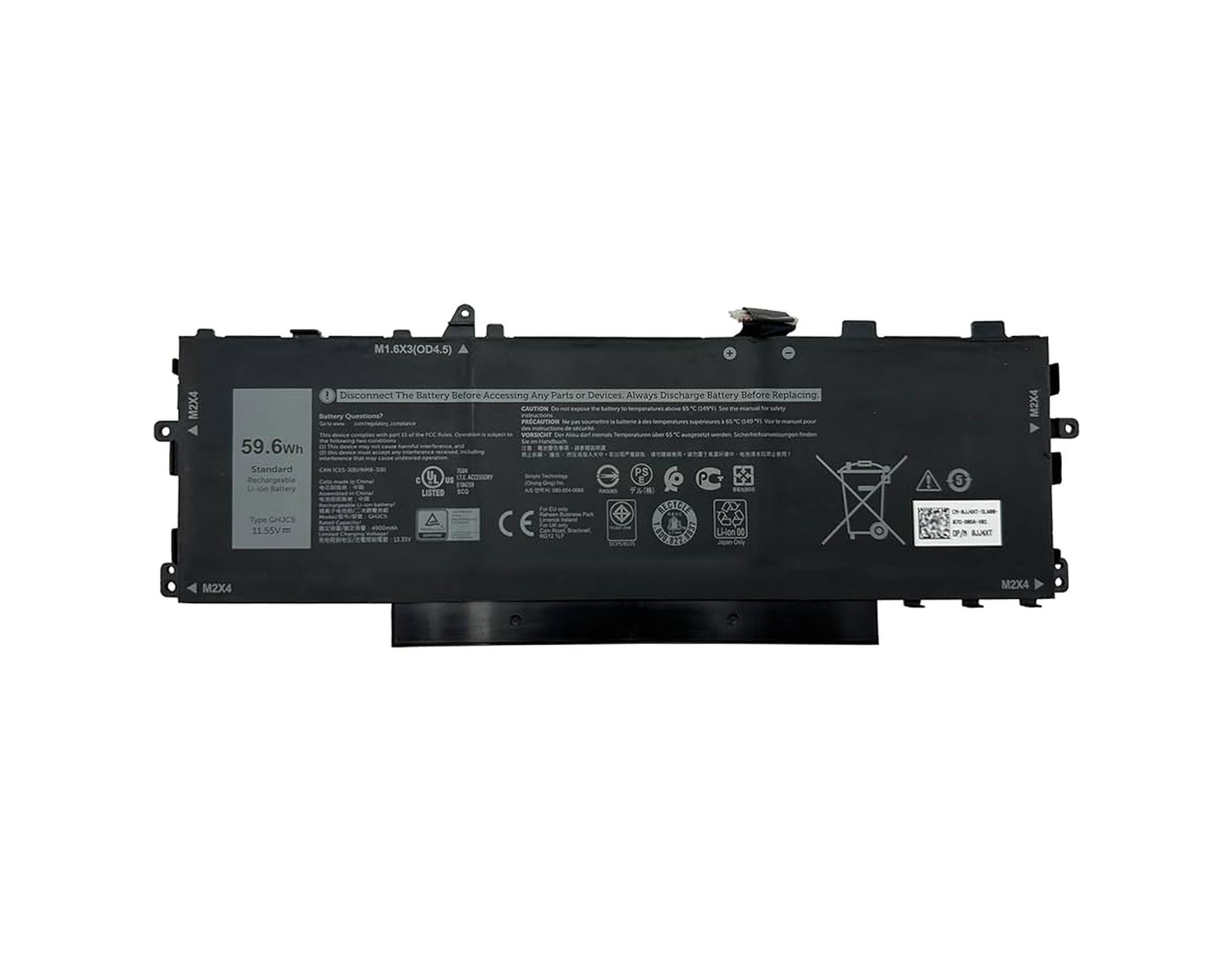DELL LATITUDE 9420 2 IN 1 BATTERY GA - GHJC5 Refurbished DELL LATITUDE 9420 2 IN 1 BATTERY GA - GHJC5 Refurbished