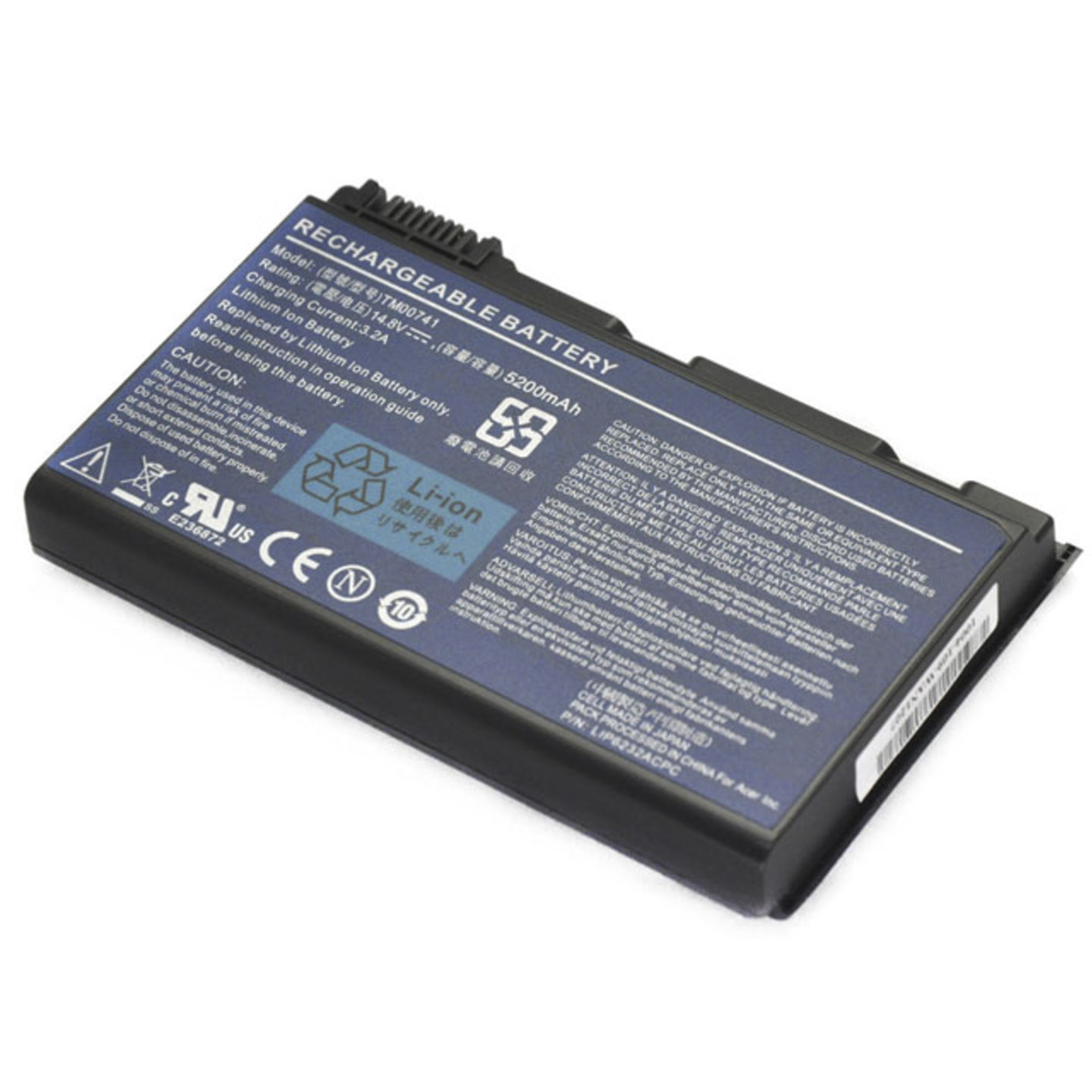 ACER EXTENSA 5210 5220 5420 5620 BATTERY 6 CELLS -TM00742 Refurbished ACER EXTENSA 5210 5220 5420 5620 BATTERY 6 CELLS -TM00742 Refurbished