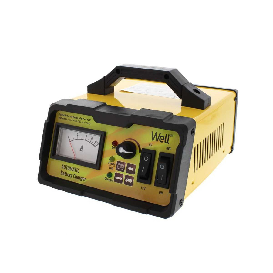 Φορτιστής-Επανορθωτής μπαταρίας αυτοκινήτου 6V Φορτιστής-Επανορθωτής μπαταρίας αυτοκινήτου 6V