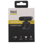 USB Webcam HD4Κ w/microphone 2160P Well 4K01BK-WL - Image 3