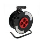 Μπαλαντέζα Well 20M Δαπέδου Με 4 Πρίζες & Θερμική Ασφάλεια EXTR-4S20M-1.5PBK-WL - SCAX