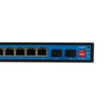 Ethernet Switch Ewind EW-S1910FG-DP 8xRJ45 10/100/1000Mbps + 2x1000Mbps  Gigabit Fiber PoE Switch με 2xGiga SFP IP30 - Image 2