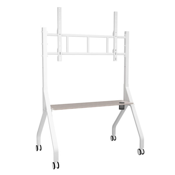 Τροχήλατη Βάση Στήριξης Δαπέδου Noozy YR10 για Τηλεοράσεις 42'' - 86'' VESA από 100x100mm έως 1000x600mm Μέγιστη αντοχή βάρους 120kg - SCAX