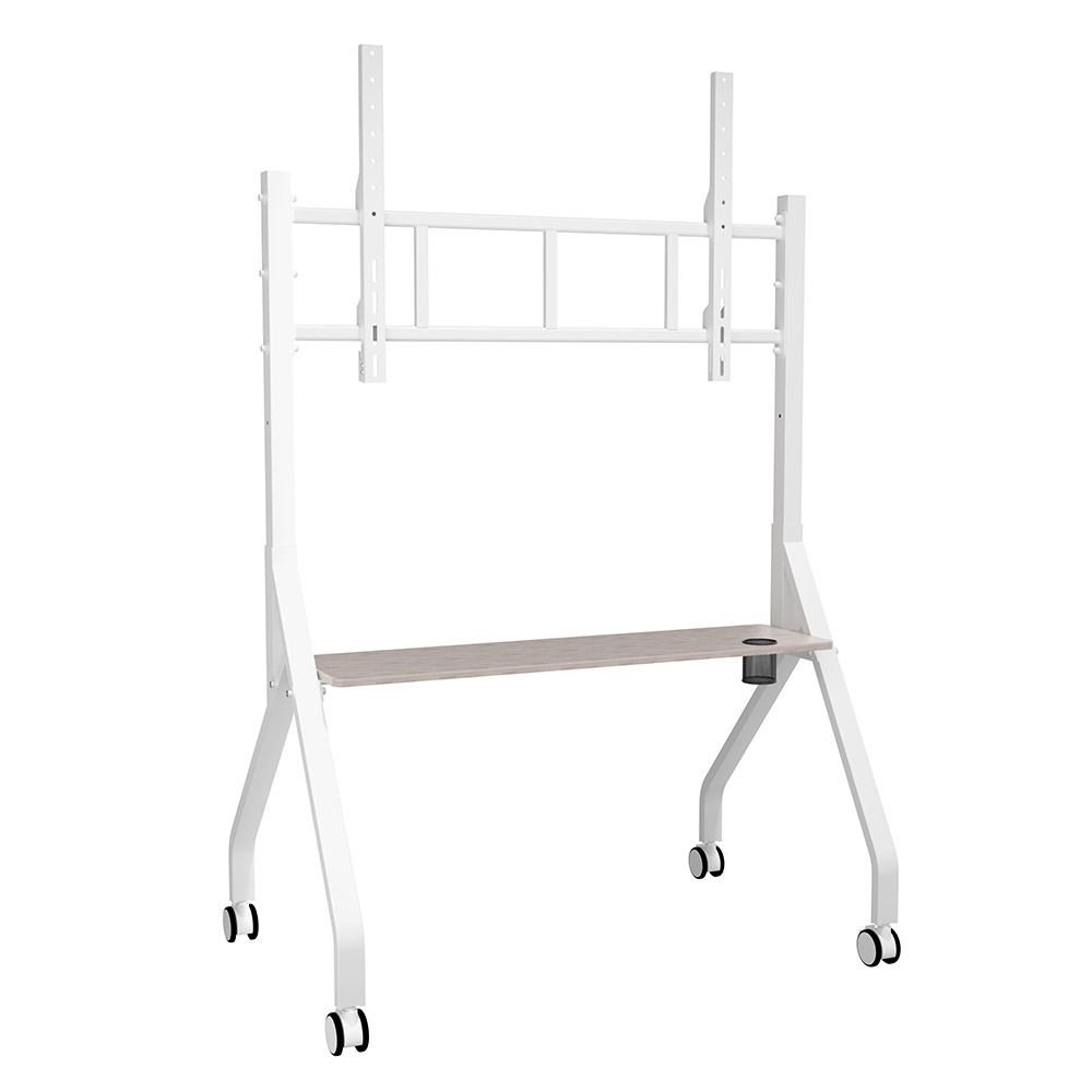 Τροχήλατη Βάση Στήριξης Δαπέδου Noozy YR10 για Τηλεοράσεις 42'' - 86'' VESA από 100x100mm έως 1000x600mm Μέγιστη αντοχή βάρους 120kg - SCAX