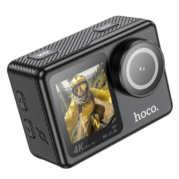 Sports Camera  Hoco DV101 2160p/30fps 4K 30M Waterproof (με Θήκη) και Wifi - SCAX