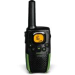 Walkie Talkie Σετ 2τεμ. με Yποδοχή Hands Free 2.5mm Εύρος Κάλυψης 7 km 3ΑΑΑ Sencor SMR 131 Μαύρο/Πράσινο - Image 2