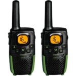 Walkie Talkie Σετ 2τεμ. με Yποδοχή Hands Free 2.5mm Εύρος Κάλυψης 7 km 3ΑΑΑ Sencor SMR 131 Μαύρο/Πράσινο - SCAX