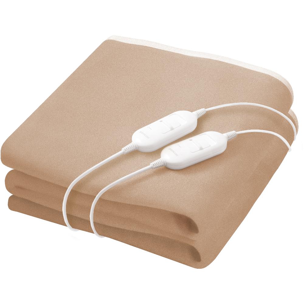 Ηλεκτρική Κουβέρτα (Υπόστρωμα) Sencor SUB 281BE Διπλή 120W Μπέζ - SCAX Ηλεκτρική Κουβέρτα (Υπόστρωμα) Sencor SUB 281BE Διπλή 120W Μπέζ - SCAX