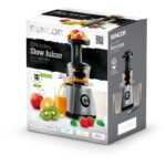 Αποχυμωτής Αργής Σύνθλιψης Titanium Strainer 400W Sencor SSJ 4050NP Μαύρο/Ασημί - Image 2